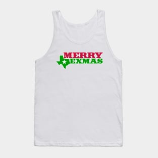 Merry TEXmas - Red & Green Tank Top